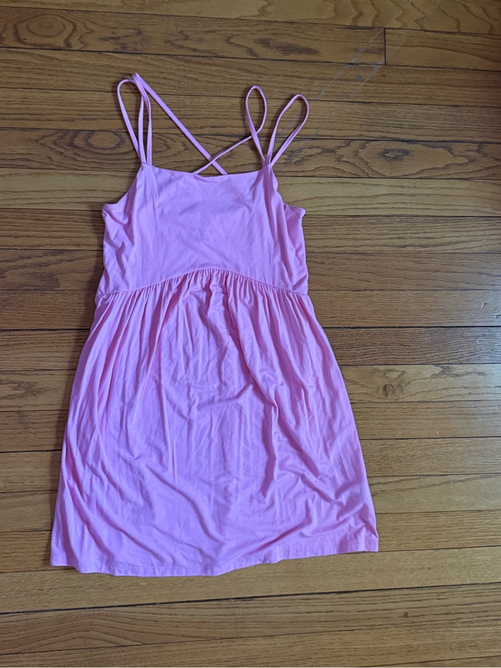 Old Navy Pink Sleeveless Mini Dress with Crossback Straps